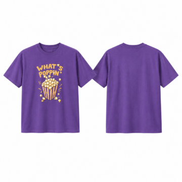 Cyan Graphic Crew Neck Short Sleeve T-Shirt